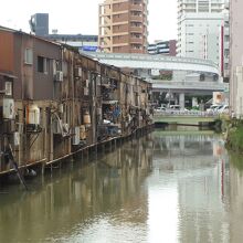 旦過橋からの眺め