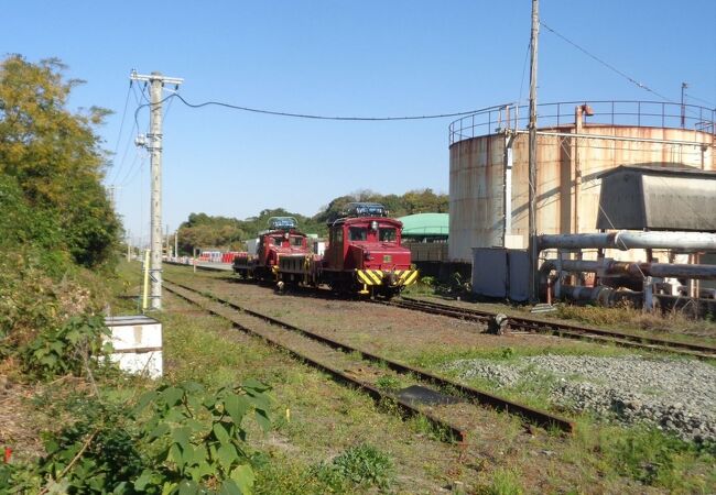 失われつつある、旭町支線（三井化学専用鉄道）の跡