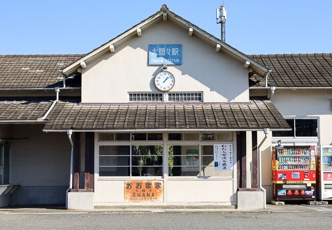 渡良瀬渓谷鉄道の車両基地