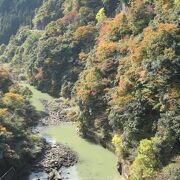 奥いび湖大橋付近の景色が良かった