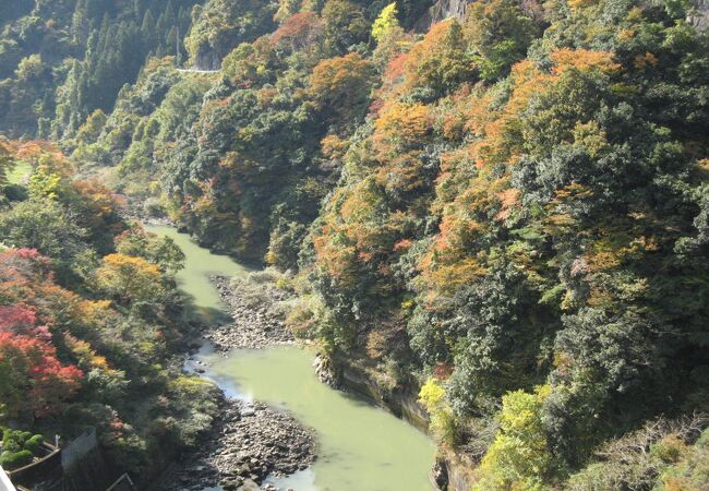 奥いび湖大橋付近の景色が良かった