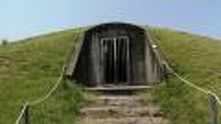 かなり大きな前方後円墳