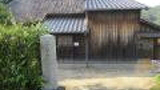 萩藩の教育を担った自己に厳しいい教育者、玉木文之進の旧宅です。