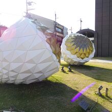 イチゴのオブジェ♪