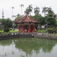 公園内