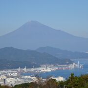 日本平山頂の目玉は360度のパノラマ景色です。