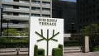 綺麗で開放的な場所