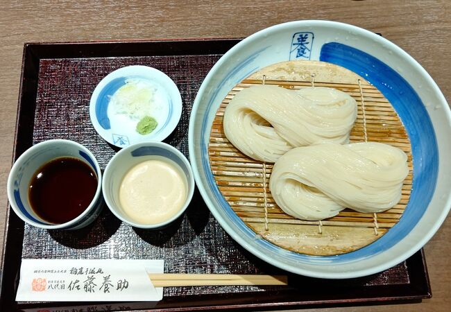 銀座で稲庭うどん