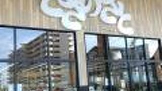 綺麗で大変広いファーマーズマーケット