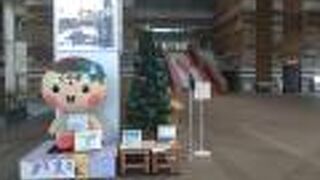 最上階は展望フロア