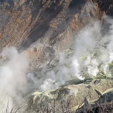 噴煙が凄い