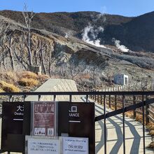 自然研究路は事前予約で引率入場のみ