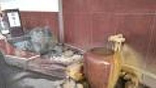 湖畔亭南入口にありました。