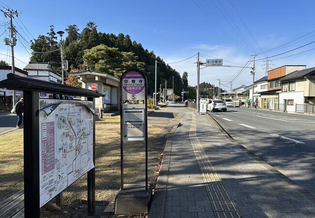 平泉の観光名所の散策に便利