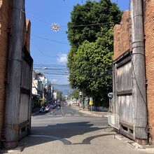 ターペー門から西を見て