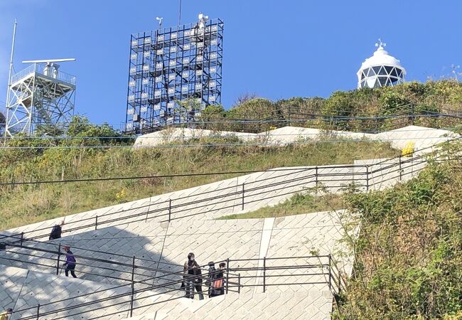 ３００段の階段の上