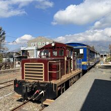 トロッコ列車「ゆうすげ号」