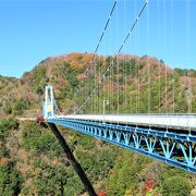 眺望を楽しめる橋