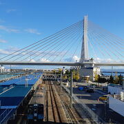 駅東側は駅ビル建設中