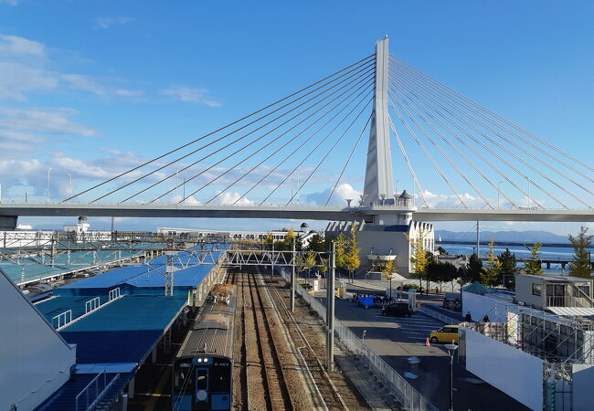 駅東側は駅ビル建設中