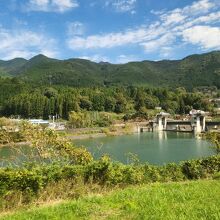 飛騨川ダム湖