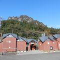 妙義神社の駐車場として立地