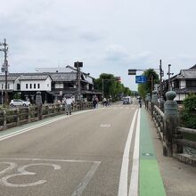 京橋の先がキャッスルロード