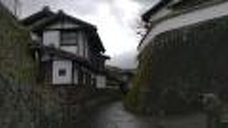 古い街並みが残ってます