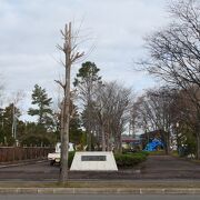 市内中心部にある公園です。