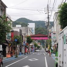 奄美大島のメインストリート。