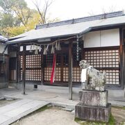 ほっとできる神社。