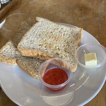 トースト & ジャム・バター