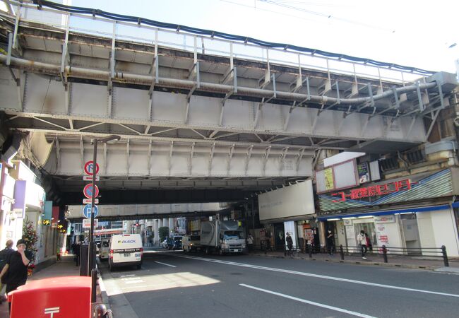 佐久間河岸 高架橋