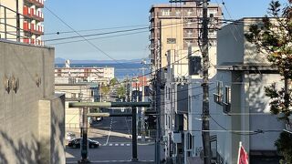 龍宮神社から小樽港まで