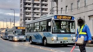 花火大会のシャトルバス