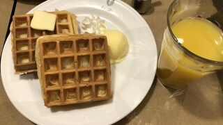 ワッフルモーニング
