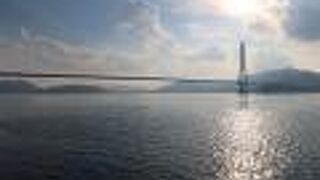 生口島の海沿いからの景色が良かったです！