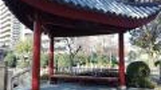 岐阜公園の一角