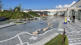 面白い構造の道の駅