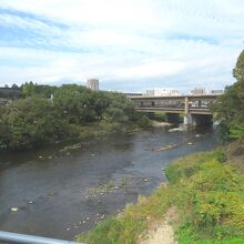 広瀬川の様子