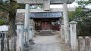 室町時代創建の神社です
