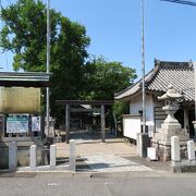 蟹江城に関わりのある神明社