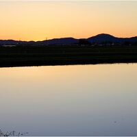 夕暮れ時は美しいです。