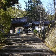 自然豊かな西明寺