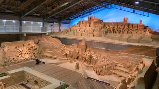 感動。砂の芸術作品。