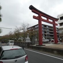 若宮大路二の鳥居・段葛
