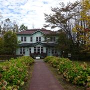 深沢紅子野の花美術館、駐車問題なし。