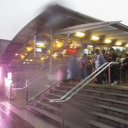 雷雨のチャトゥチャック公園駅