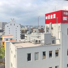 朝食会場からの眺め