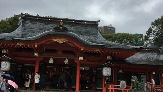 賑わっていました